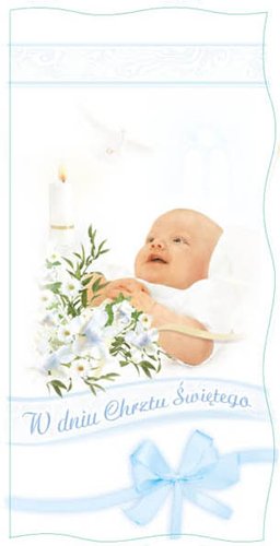 Kartki na chrzest z życzeniami dcn11