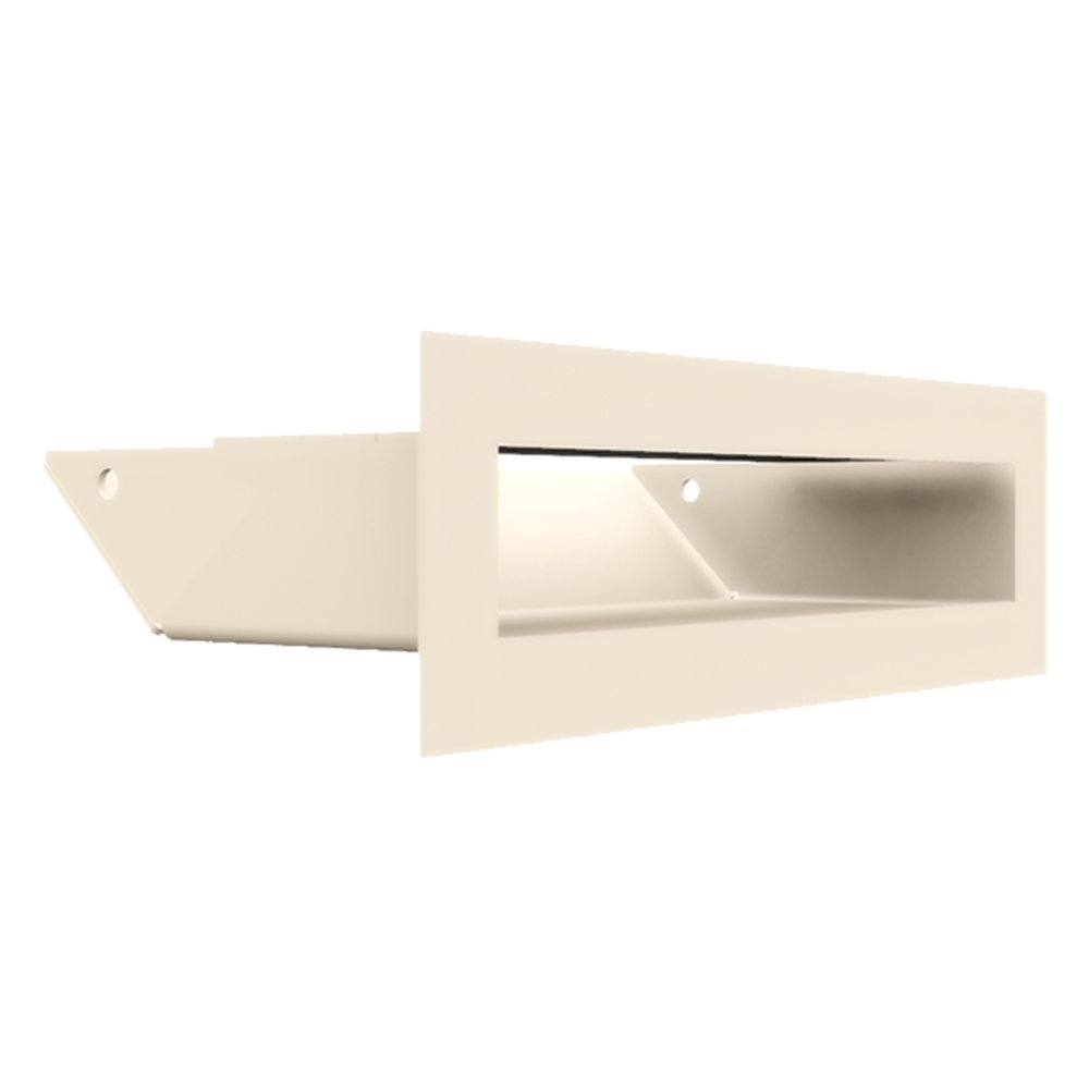 Kratka wentylacyjna kominkowa luft 6x20 kremowa slim
