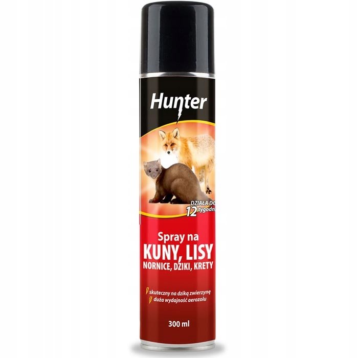 Spray na kuny lisy dziki krety i nornice eco 300 ml