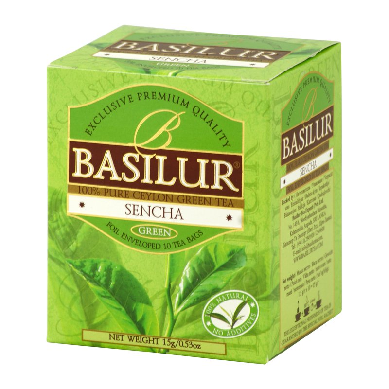 Herbata Bouqet Sencha w saszetkach 10x2g BASILUR