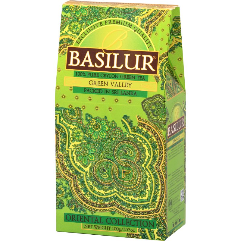 BASILUR BASILUR Herbata Oriental Collection Green Valley stożek 100 g WIKR-983278