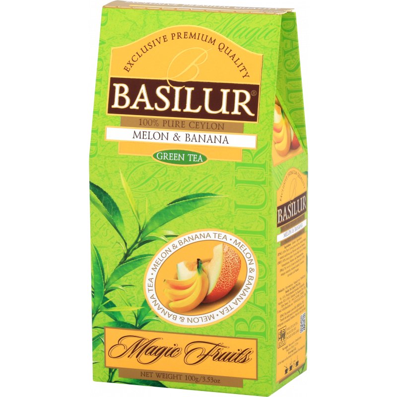 BASILUR BASILUR Herbata Melon banana stożek 100g WIKR-1034172