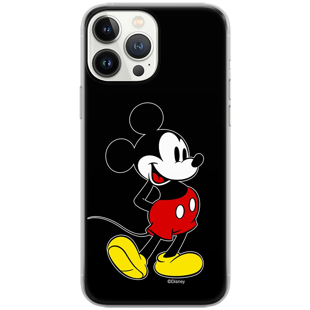 Disney ERT ERT Mickey Mouse etui na telefon zaprojektowane dla iPhone 11 - czarne DPCMIC18695