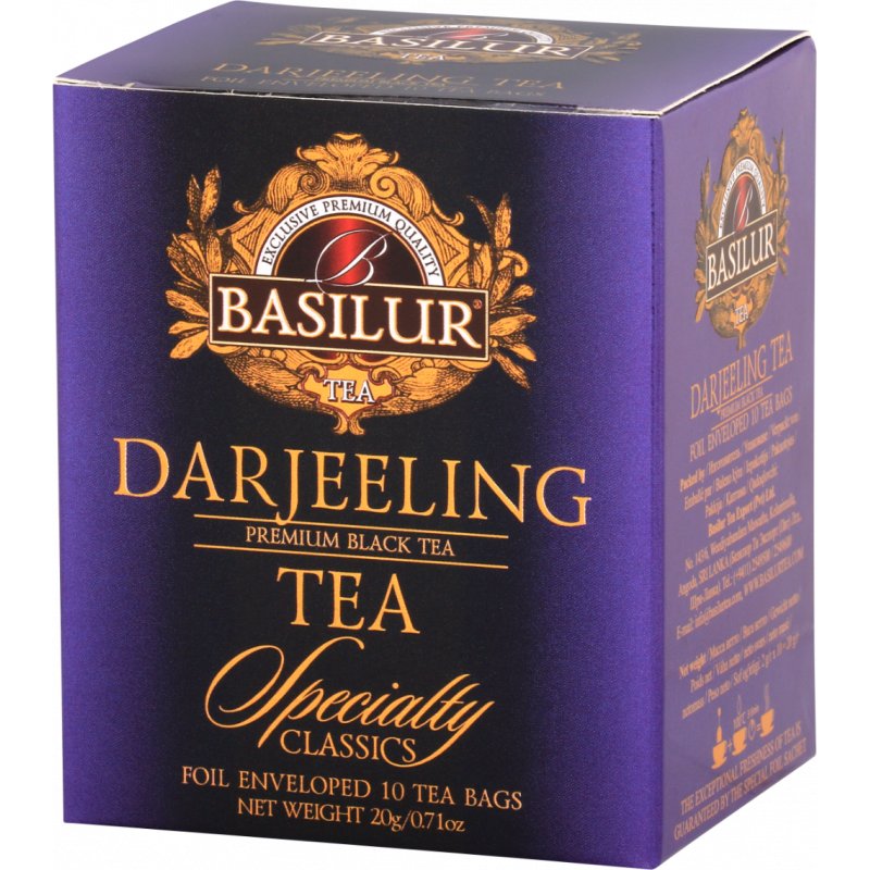 BASILUR BASILUR Herbata Specialty Classisc Darjeeling Tea w saszetkach 10x2g WIKR-993297