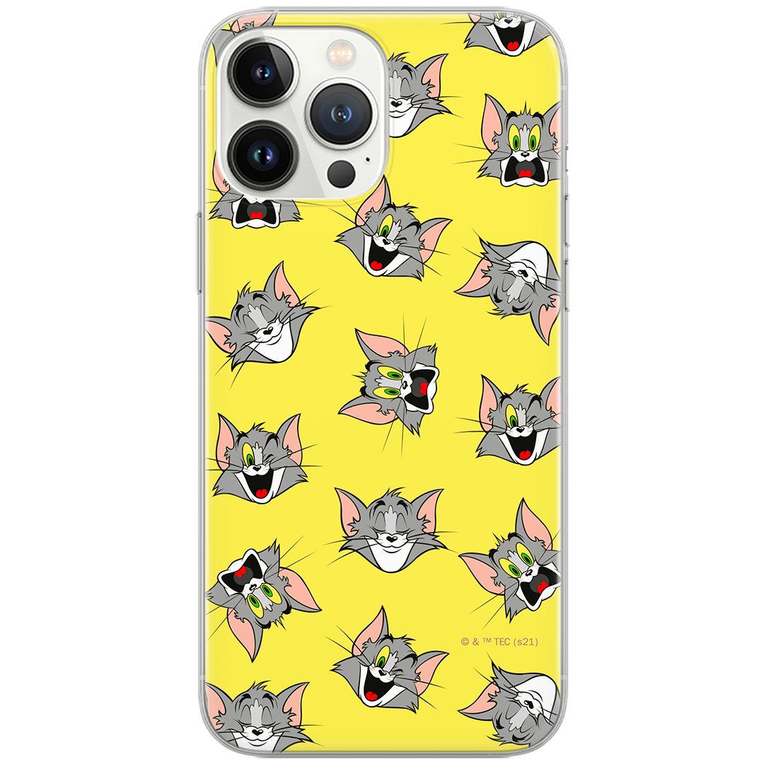 Etui Tom and Jerry dedykowane do Iphone 13, wzór: Tom i Jerry 007 Etui całkowicie zadrukowane, oryginalne i oficjalnie licencjonowane