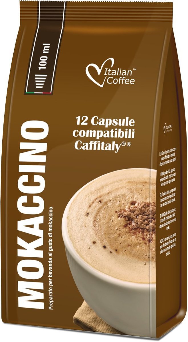 Italian Coffee Mokaccino kapsułki do Tchibo Cafissimo - 12 kapsułek