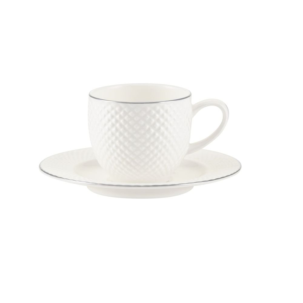 Filiżanka porcelanowa 100 ml BARI PLATIN VILLA ITALIA