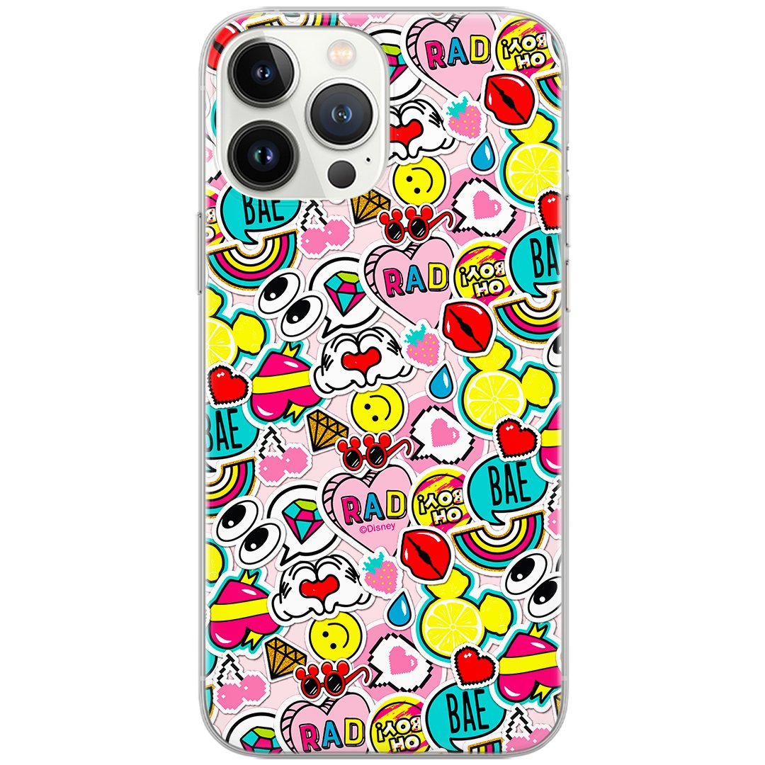Etui Disney dedykowane do Iphone 12 / 12 PRO, wzór: Mickey i Minnie 014 Etui całkowicie zadrukowane, oryginalne i oficjalnie licencjonowane