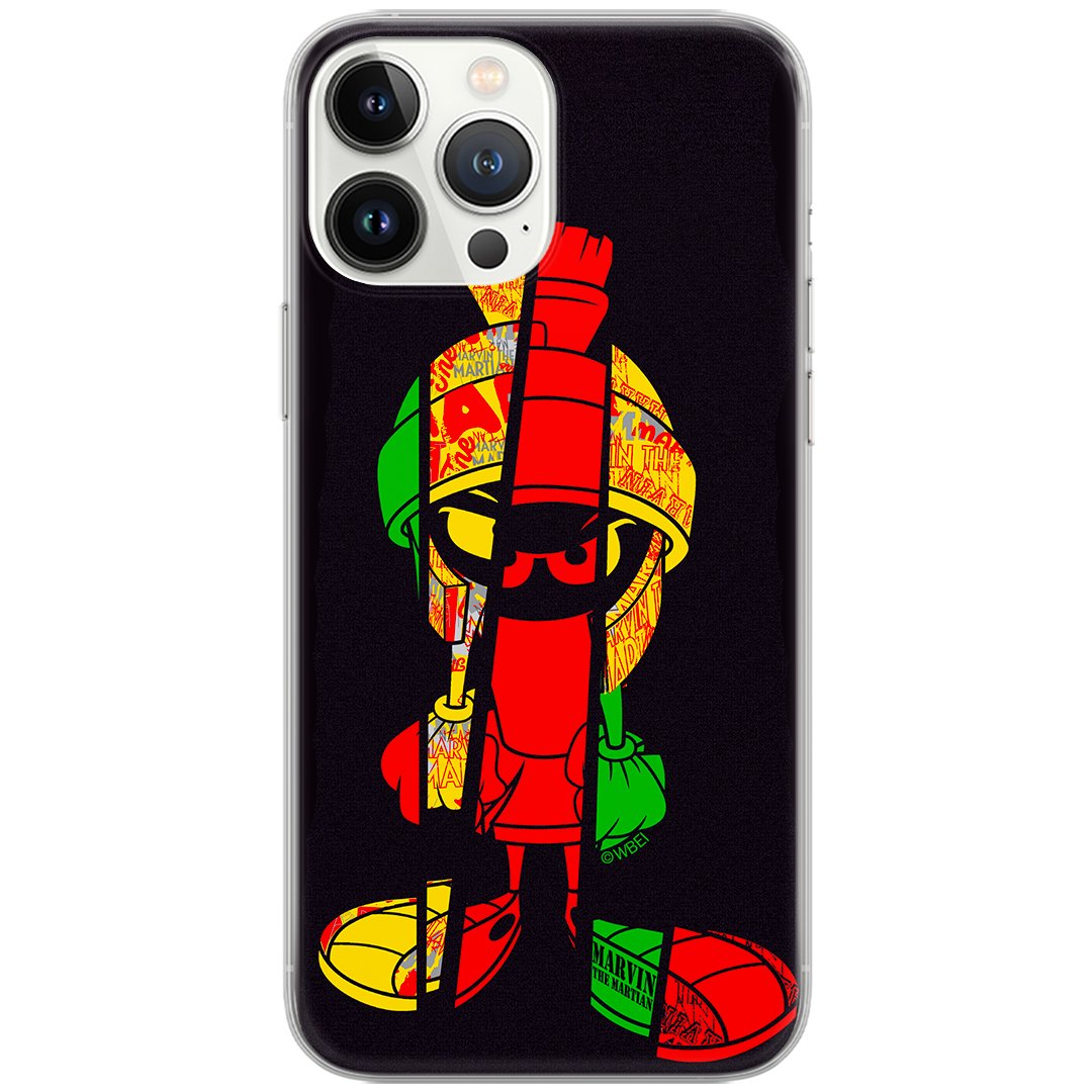 Etui Looney Tunes dedykowane do Iphone 12 Mini, wzór: Marwin 003 Etui całkowicie zadrukowane, oryginalne i oficjalnie licencjonowane