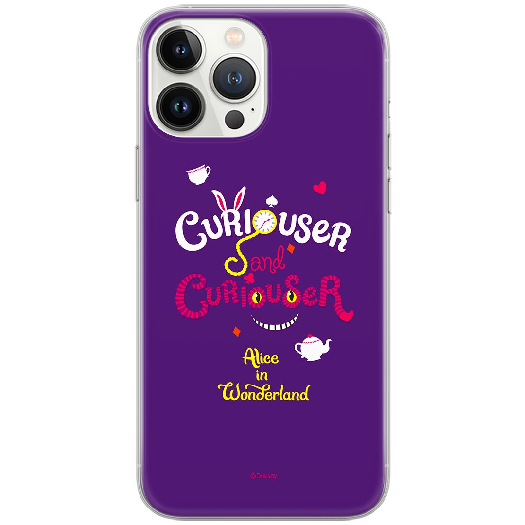 Etui Disney dedykowane do Iphone 12 Mini, wzór: Alicja 009 Etui całkowicie zadrukowane, oryginalne i oficjalnie licencjonowane