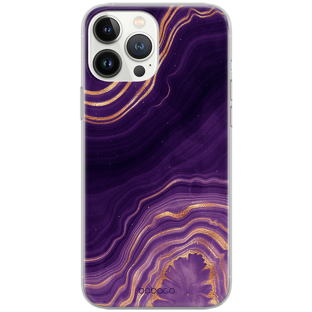 Etui Babaco dedykowane do Iphone 12 Mini, wzór: Marble 007 Etui całkowicie zadrukowane, oryginalne i oficjalnie licencjonowane