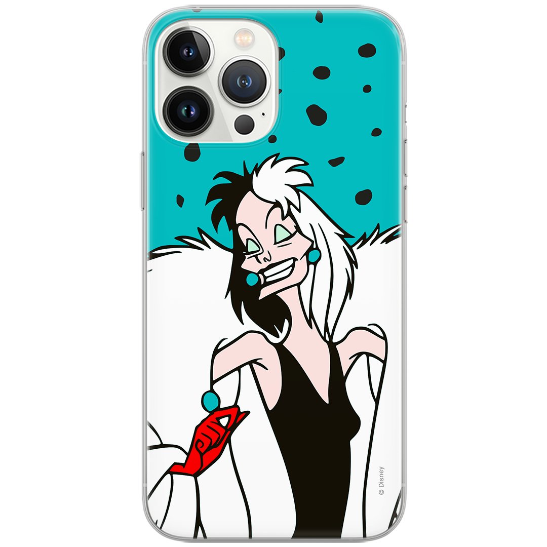 Etui Disney dedykowane do Iphone 12 PRO MAX, wzór: Cruella 004 Etui całkowicie zadrukowane, oryginalne i oficjalnie licencjonowane