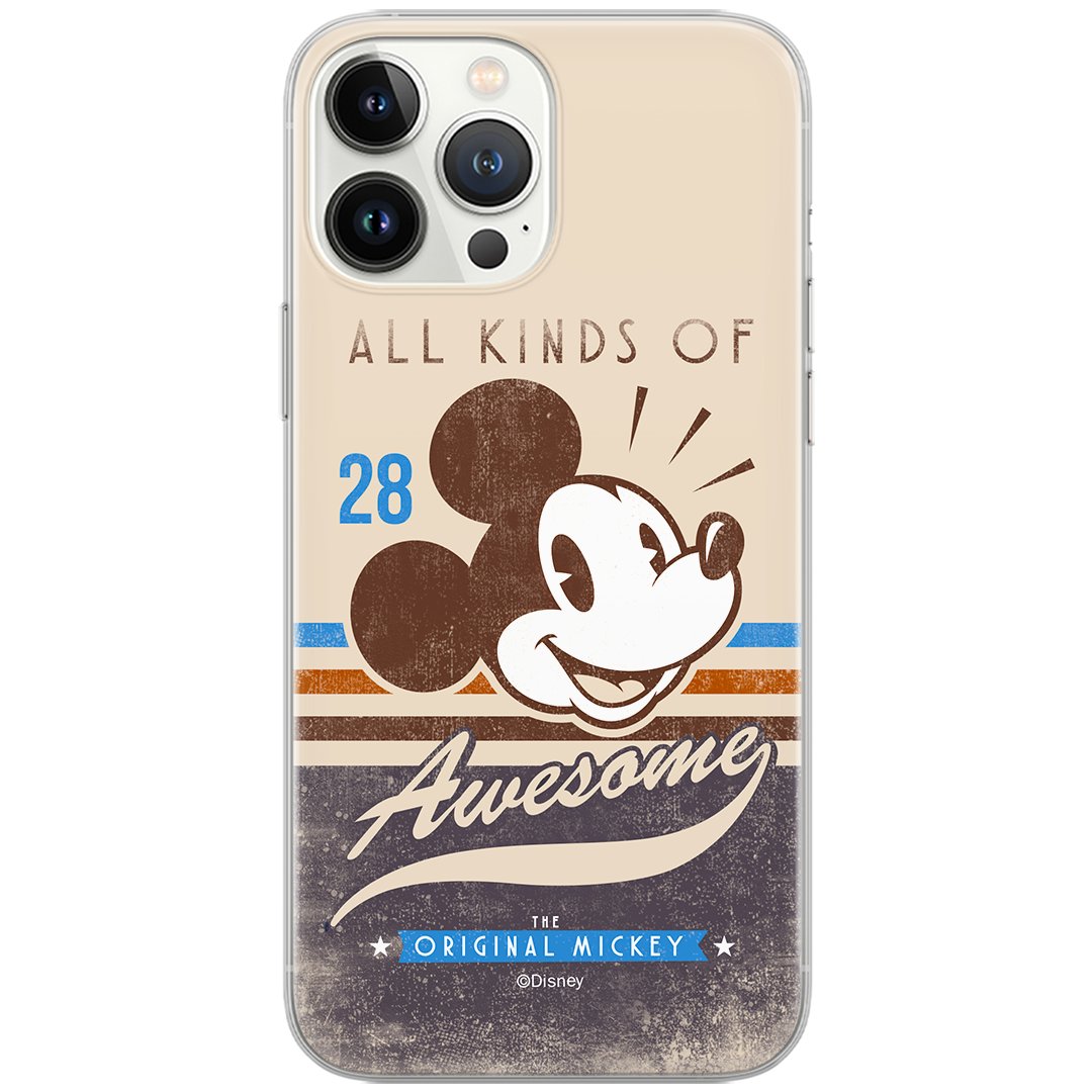 Etui Disney dedykowane do Iphone 13 MINI, wzór: Mickey 009 Etui całkowicie zadrukowane, oryginalne i oficjalnie licencjonowane