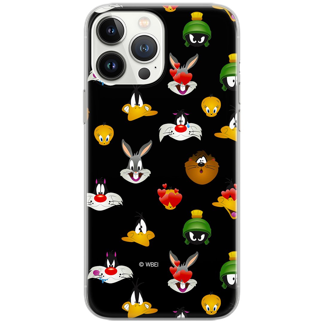 Etui Looney Tunes dedykowane do Iphone 13 MINI, wzór: Looney Tunes 007 Etui całkowicie zadrukowane, oryginalne i oficjalnie licencjonowane