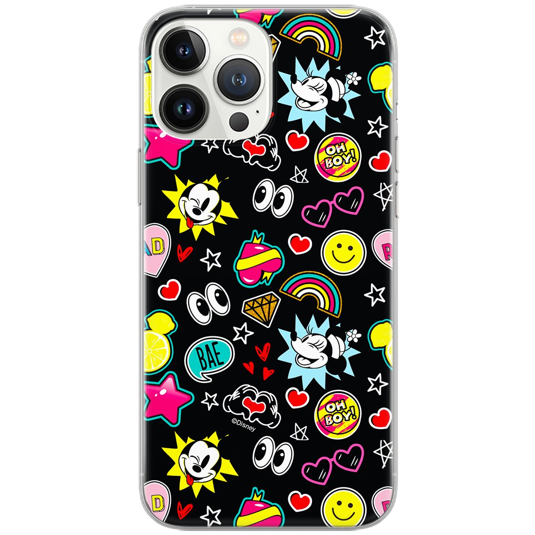 Etui Disney dedykowane do Iphone 13 PRO MAX, wzór: Mickey i Minnie 013 Etui całkowicie zadrukowane, oryginalne i oficjalnie licencjonowane