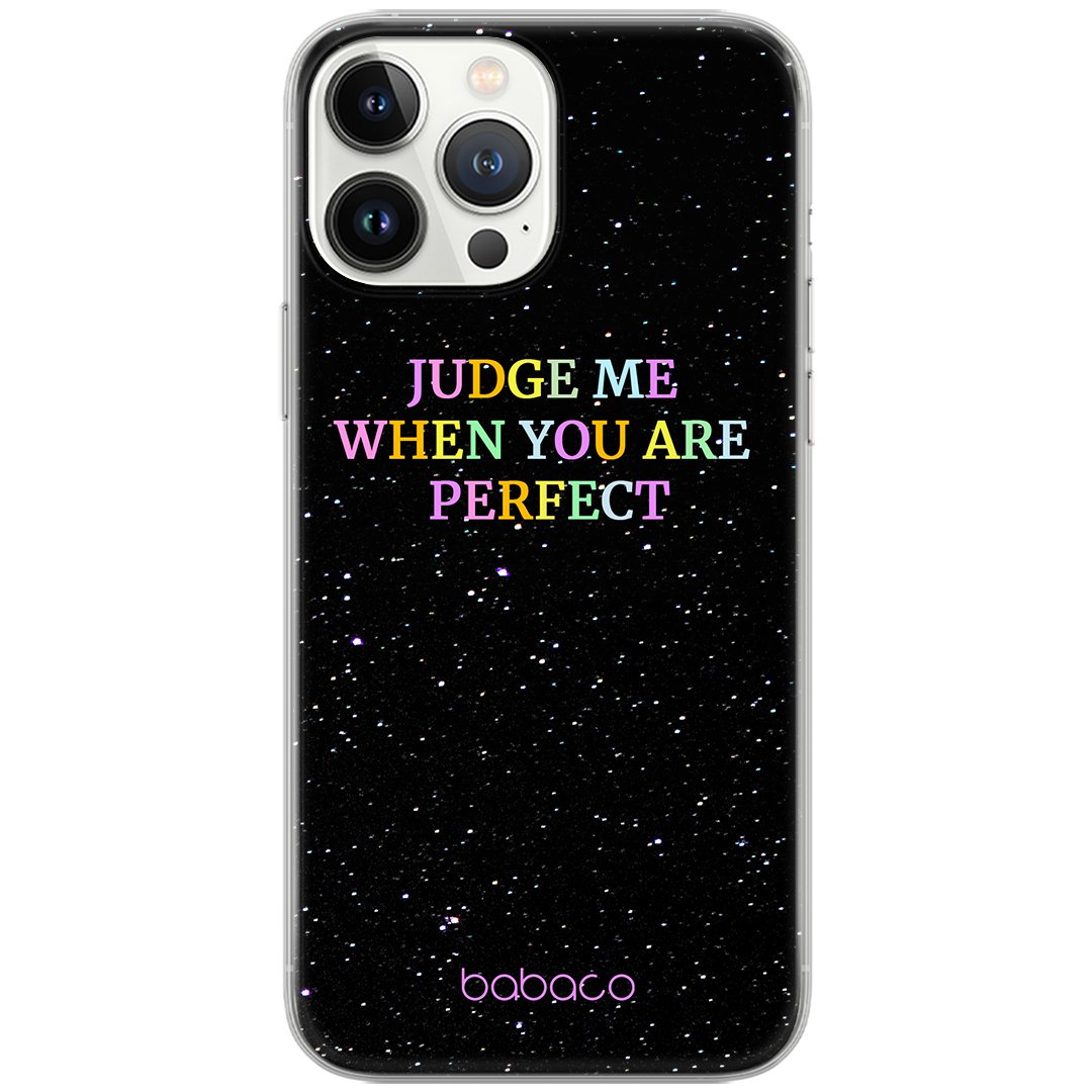 Etui Babaco dedykowane do Iphone 6 PLUS, wzór: Judge me 002 Etui całkowicie zadrukowane, oryginalne i oficjalnie licencjonowane
