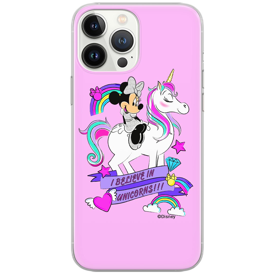 Etui Disney dedykowane do Samsung A12 / M12 / F12, wzór: Minnie 035 Etui całkowicie zadrukowane, oryginalne i oficjalnie licencjonowane
