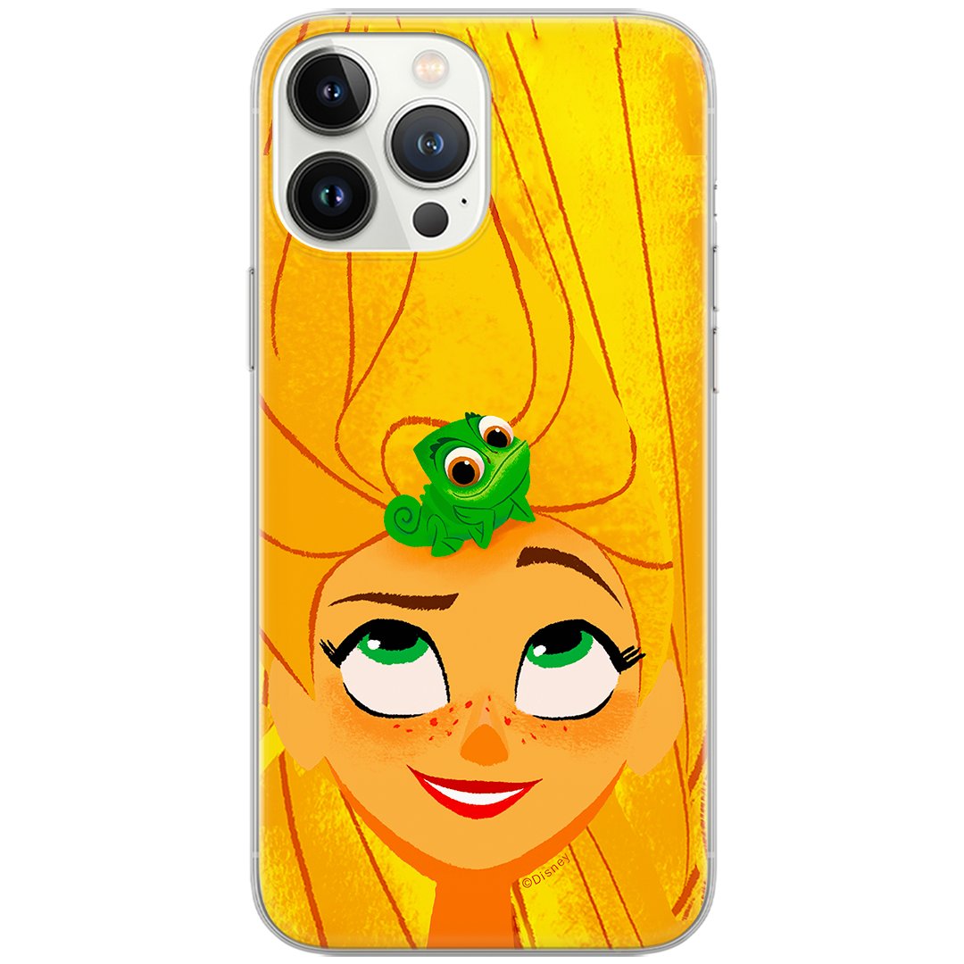 Etui Disney dedykowane do Samsung A41, wzór: Roszpunka i Pascal 001 Etui całkowicie zadrukowane, oryginalne i oficjalnie licencjonowane