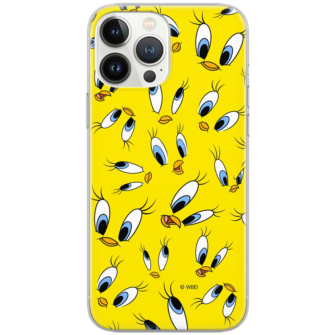 Etui Looney Tunes dedykowane do Xiaomi MI 10T LITE / REDMI NOTE 9 PRO 5G, wzór: Tweety 006 Etui całkowicie zadrukowane, oryginalne i oficjalnie lice..
