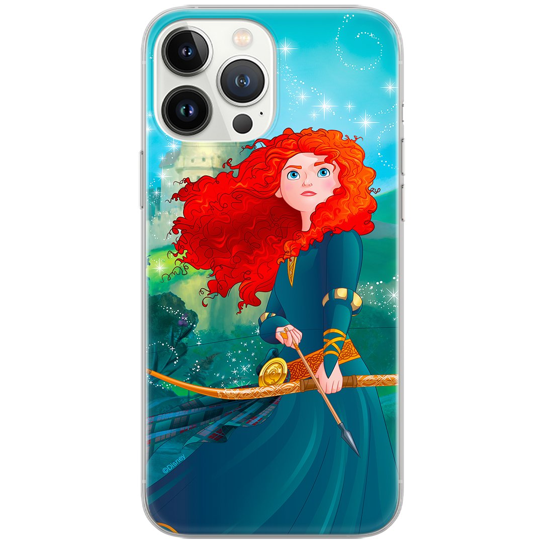 Etui Disney dedykowane do Xiaomi MI 11 LITE 4G / MI 11 LITE 5G / 11 LITE 5G NE, wzór: Merida 002 Etui całkowicie zadrukowane, oryginalne i oficjalni..