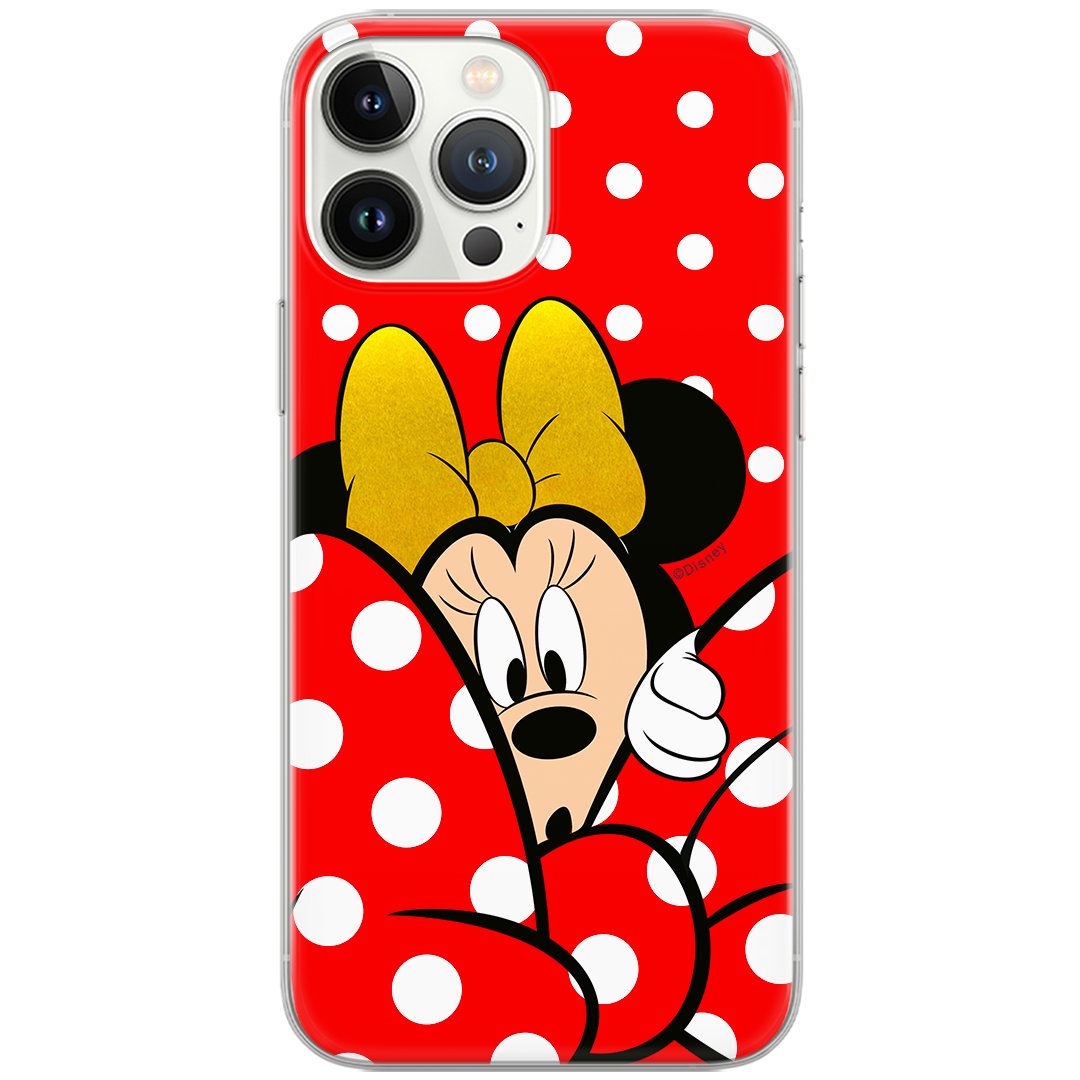 Etui Disney dedykowane do Xiaomi MI 11 LITE 4G / MI 11 LITE 5G / 11 LITE 5G NE, wzór: Minnie 015 Etui całkowicie zadrukowane, oryginalne i oficjalni..