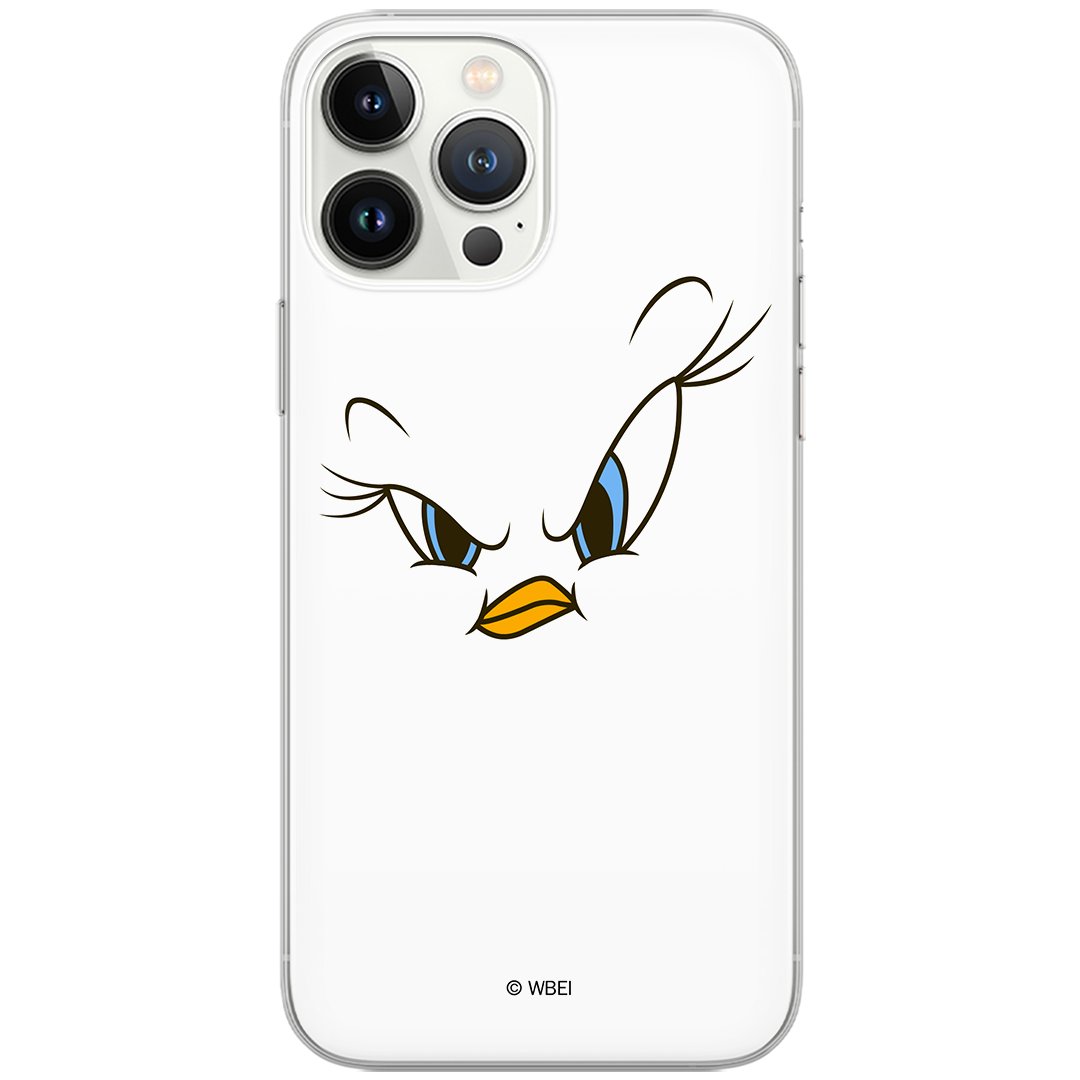 Etui Looney Tunes dedykowane do Xiaomi MI 11 LITE 4G / MI 11 LITE 5G / 11 LITE 5G NE, wzór: Tweety 001 Etui całkowicie zadrukowane, oryginalne i ofi..