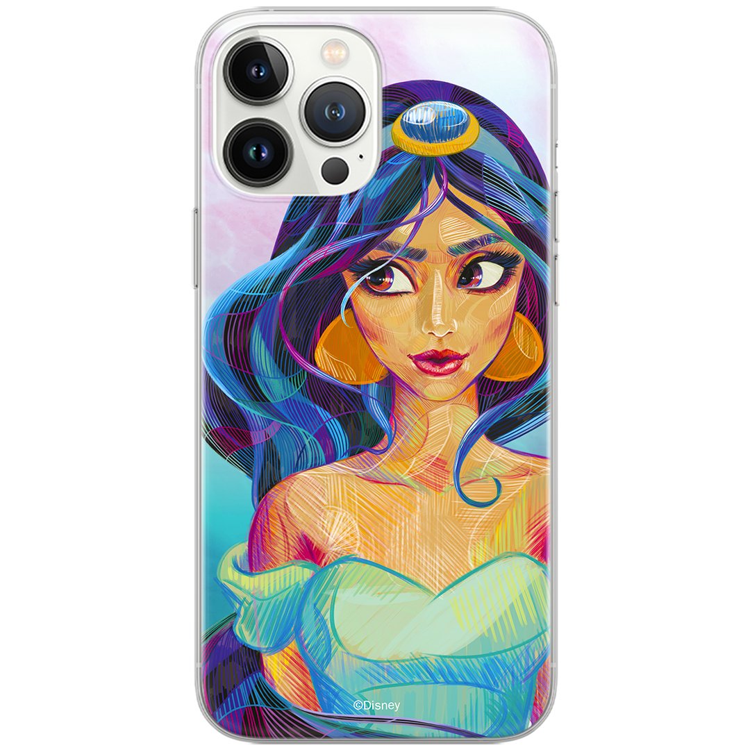 Etui Disney dedykowane do Xiaomi MI 11 LITE 4G / MI 11 LITE 5G / 11 LITE 5G NE, wzór: Jasmine 002 Etui całkowicie zadrukowane, oryginalne i oficjaln..