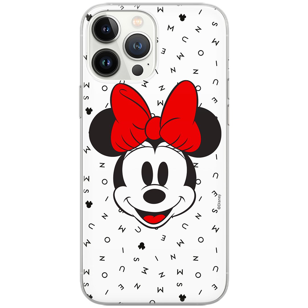 Etui Disney dedykowane do Xiaomi MI 11 LITE 4G / MI 11 LITE 5G / 11 LITE 5G NE, wzór: Minnie 056 Etui całkowicie zadrukowane, oryginalne i oficjalni..