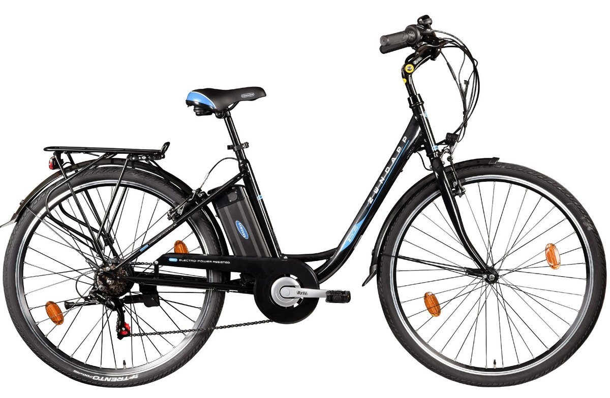 ZUNDAPP Rower miejski Unisex Czarny