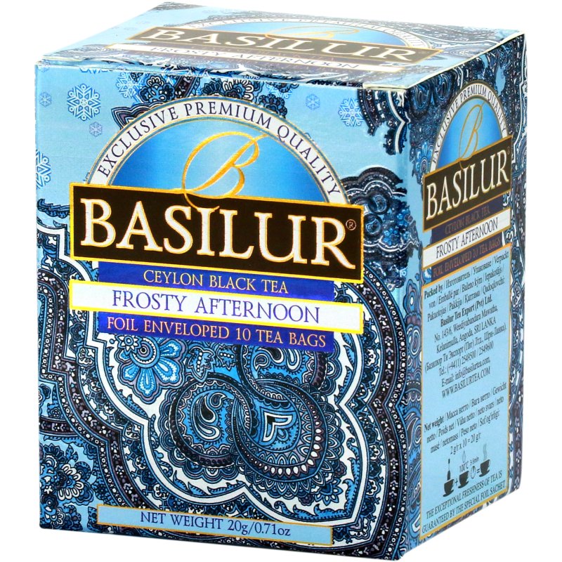 BASILUR BASILUR Herbata Oriental Collection Frosty Afternoon w saszetkach 10x2g WIKR-993291