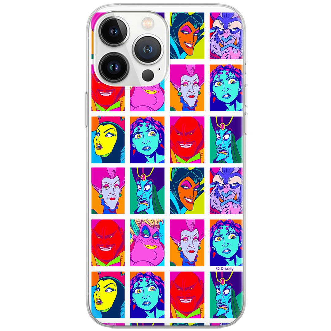 Etui Disney dedykowane do Xiaomi MI NOTE 10 Lite, wzór: Złoczyńcy Disney'a 002 Etui całkowicie zadrukowane, oryginalne i oficjalnie licencjonowane
