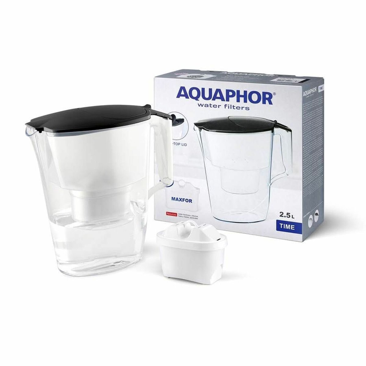 Aquaphor Time 2,5 l Czarny