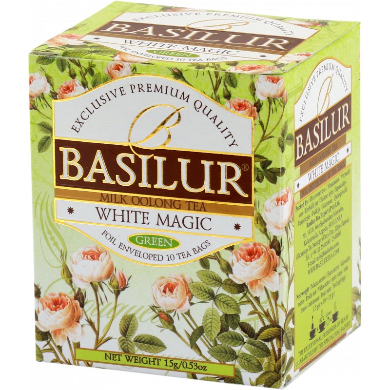 Herbata Bouqet White Magic w saszetkach 10x2g BASILUR