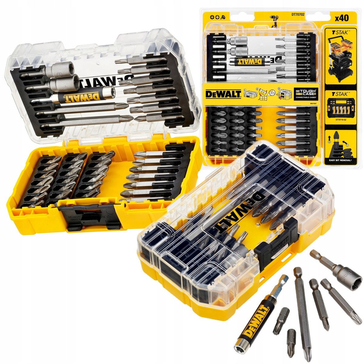 Zestaw bitów 40 szt. DT70702-QZ DEWALT