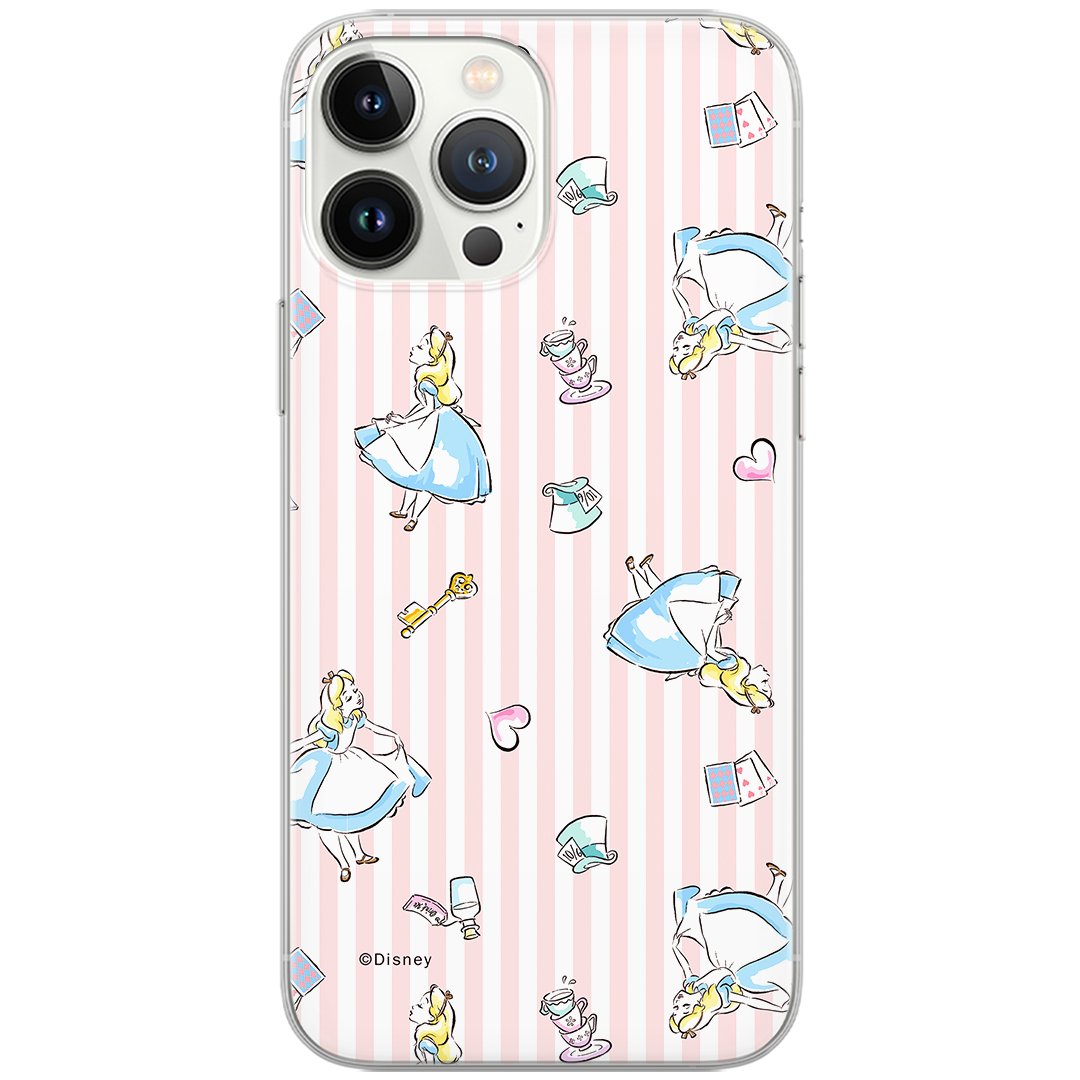 Etui Disney dedykowane do Huawei P30, wzór: Alicja 001 Etui całkowicie zadrukowane, oryginalne i oficjalnie licencjonowane