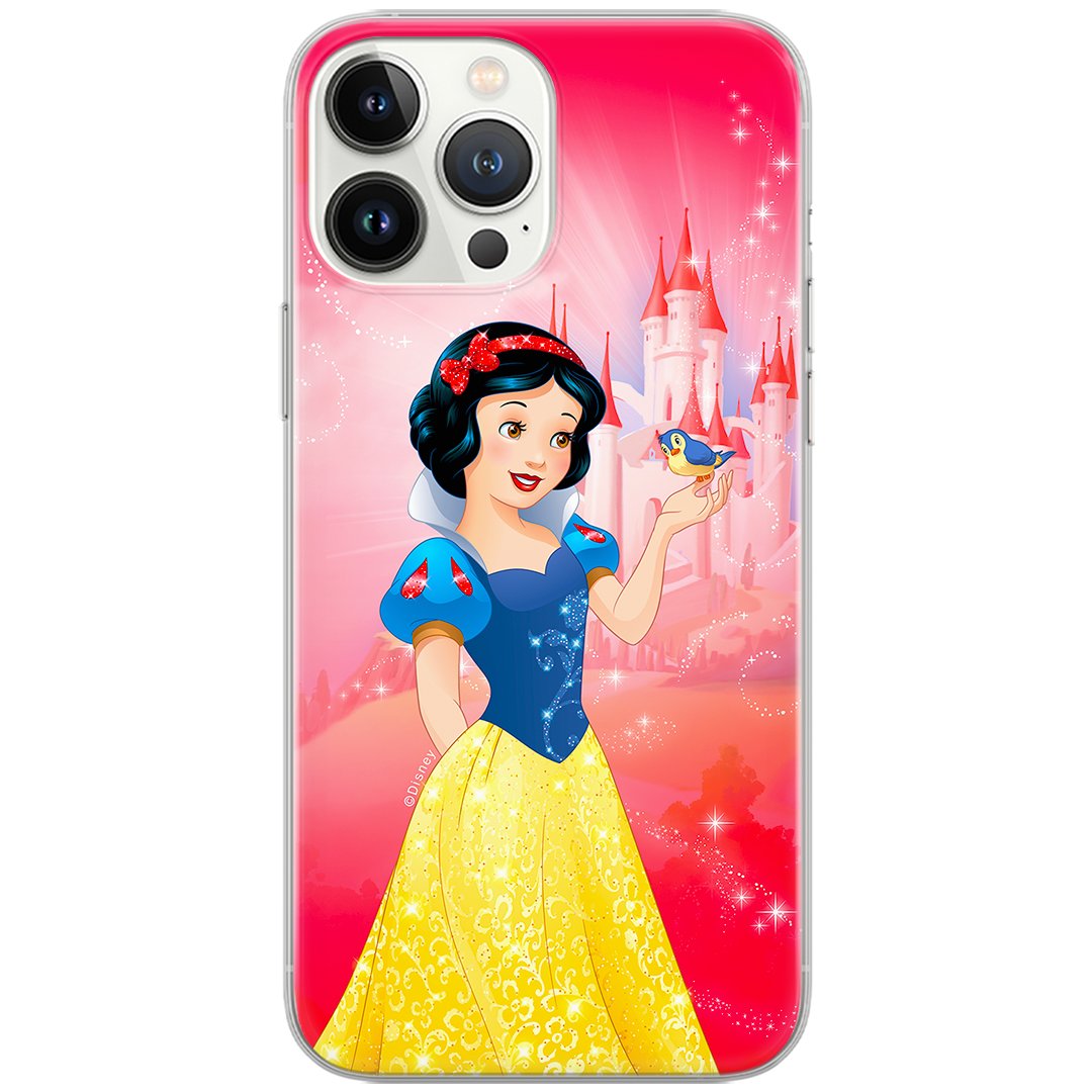 Etui Disney dedykowane do Huawei P30, wzór: Królewna Śnieżka 001 Etui całkowicie zadrukowane, oryginalne i oficjalnie licencjonowane