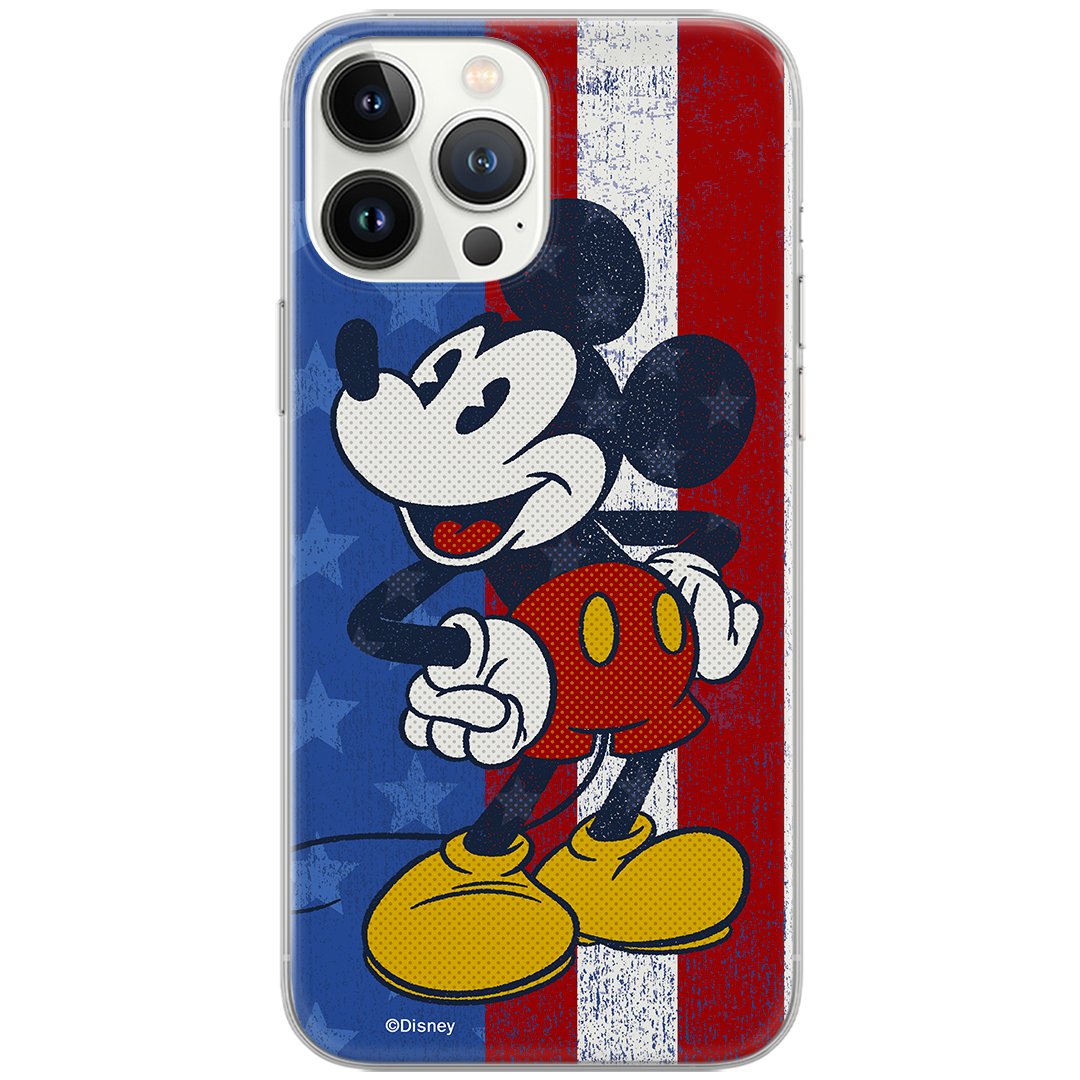 Etui Disney dedykowane do Huawei P30, wzór: Mickey 021 Etui całkowicie zadrukowane, oryginalne i oficjalnie licencjonowane