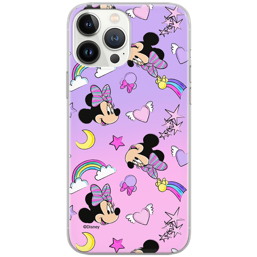 Etui Disney dedykowane do Huawei P30, wzór: Minnie 031 Etui całkowicie zadrukowane, oryginalne i oficjalnie licencjonowane