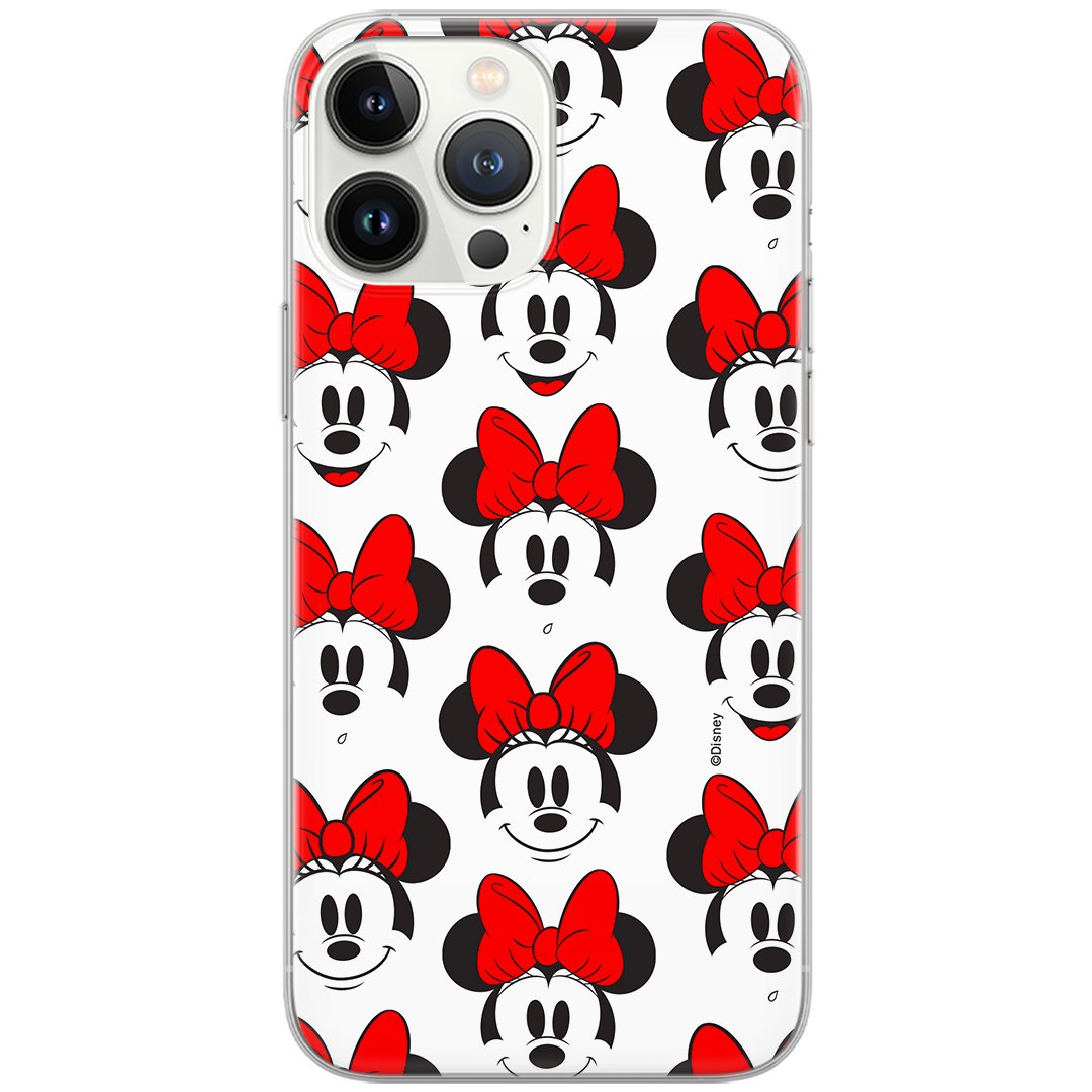 Etui Disney dedykowane do Huawei P30, wzór: Minnie 058 Etui całkowicie zadrukowane, oryginalne i oficjalnie licencjonowane