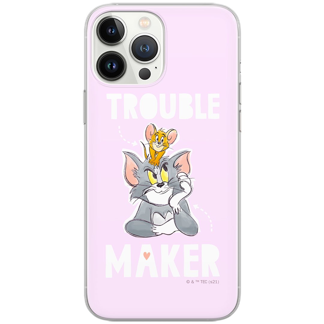 Etui Tom and Jerry dedykowane do Huawei P30, wzór: Tom i Jerry 006 Etui całkowicie zadrukowane, oryginalne i oficjalnie licencjonowane