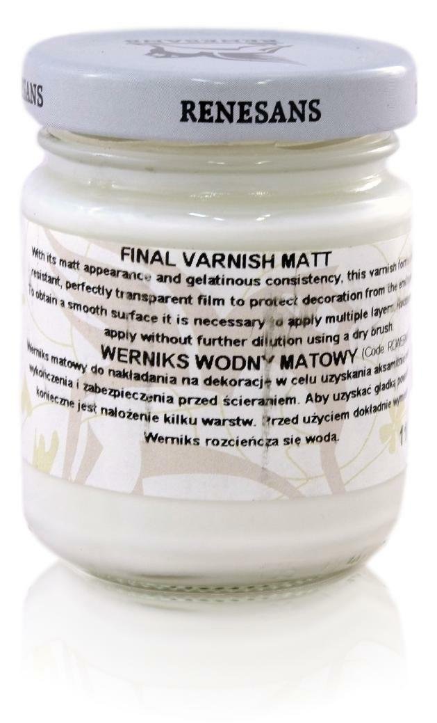 Renesans Decoupage Werniks Wodny Matowy,