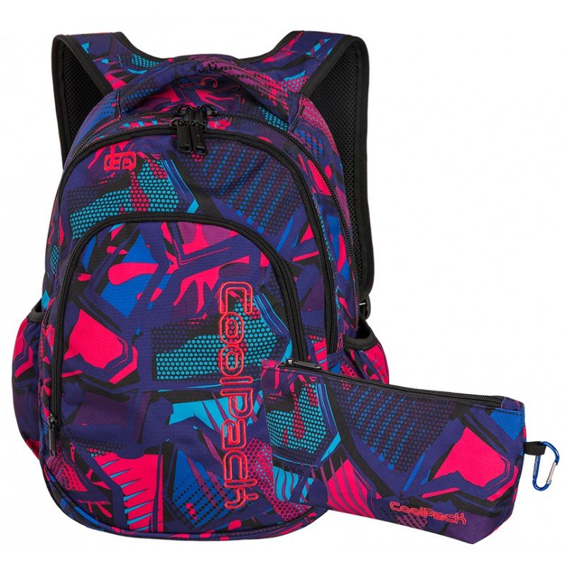 COOLPACK Plecak sportowy COOLPACK PRIME Multikolor - multikolor 5907690887612