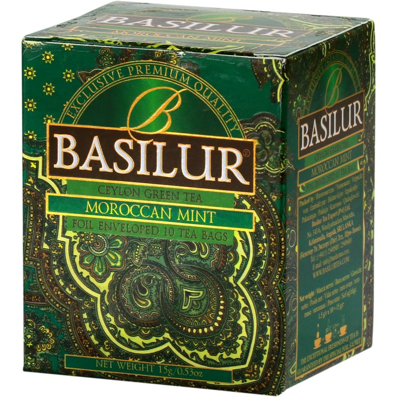 BASILUR BASILUR Herbata Oriental Collection Moroccan Mint w saszetkach 10x2g WIKR-993289