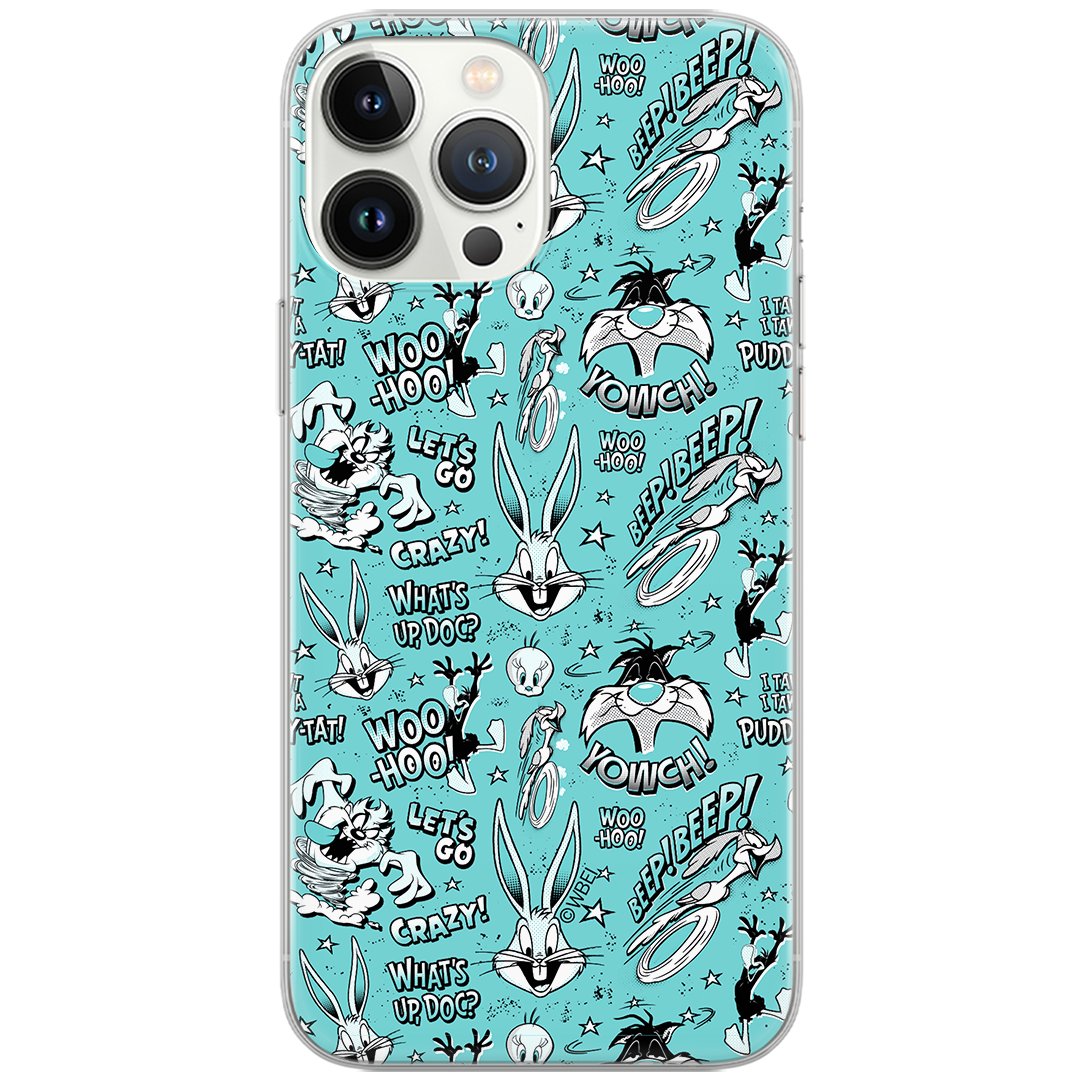 Etui Looney Tunes dedykowane do Xiaomi REDMI 9, wzór: Looney Tunes 004 Etui całkowicie zadrukowane, oryginalne i oficjalnie licencjonowane