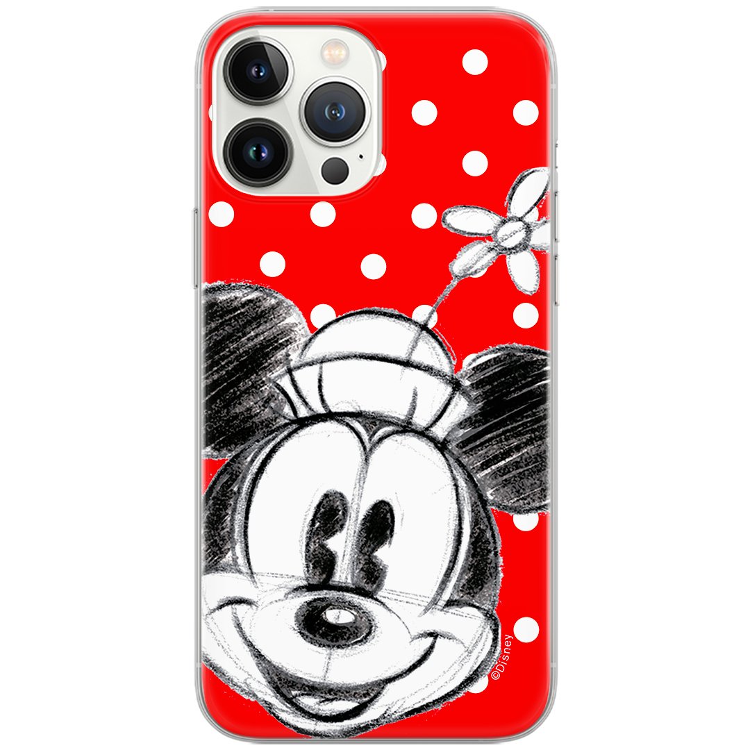 Etui Disney dedykowane do Xiaomi REDMI 9A, wzór: Minnie 009 Etui całkowicie zadrukowane, oryginalne i oficjalnie licencjonowane