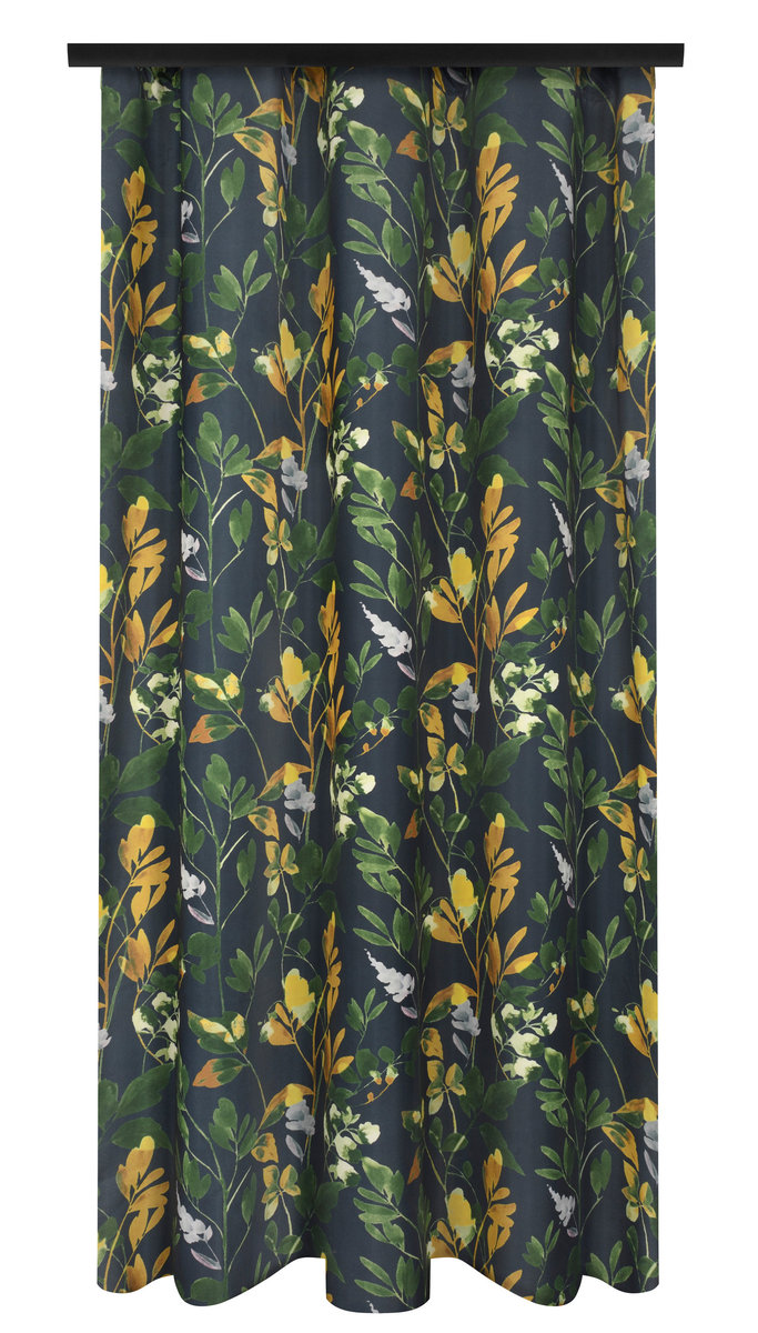 Zasłony na taśmie 140 x 260 zasłona w liście gotowa