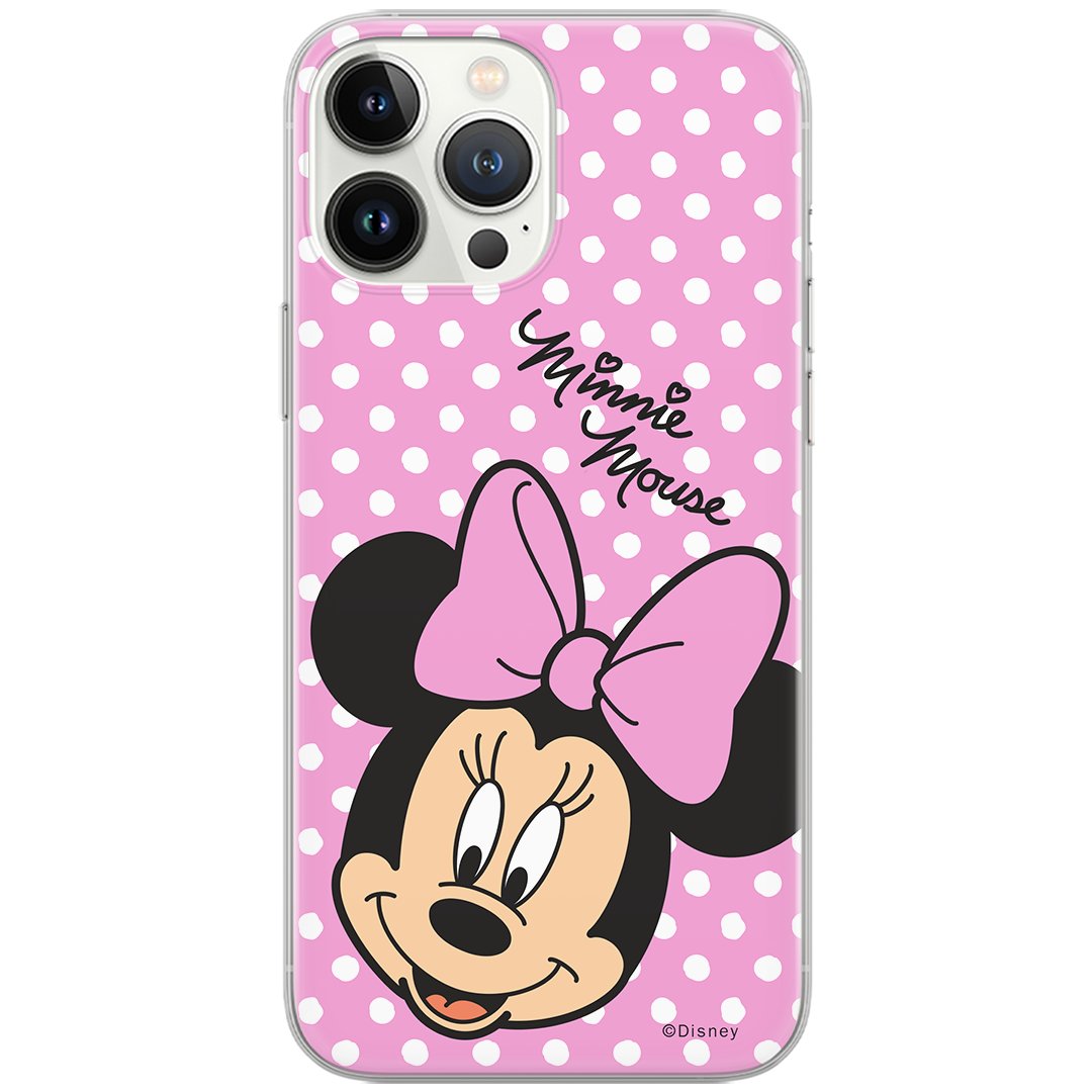 Etui Disney dedykowane do Xiaomi REDMI 9C, wzór: Minnie 008 Etui całkowicie zadrukowane, oryginalne i oficjalnie licencjonowane