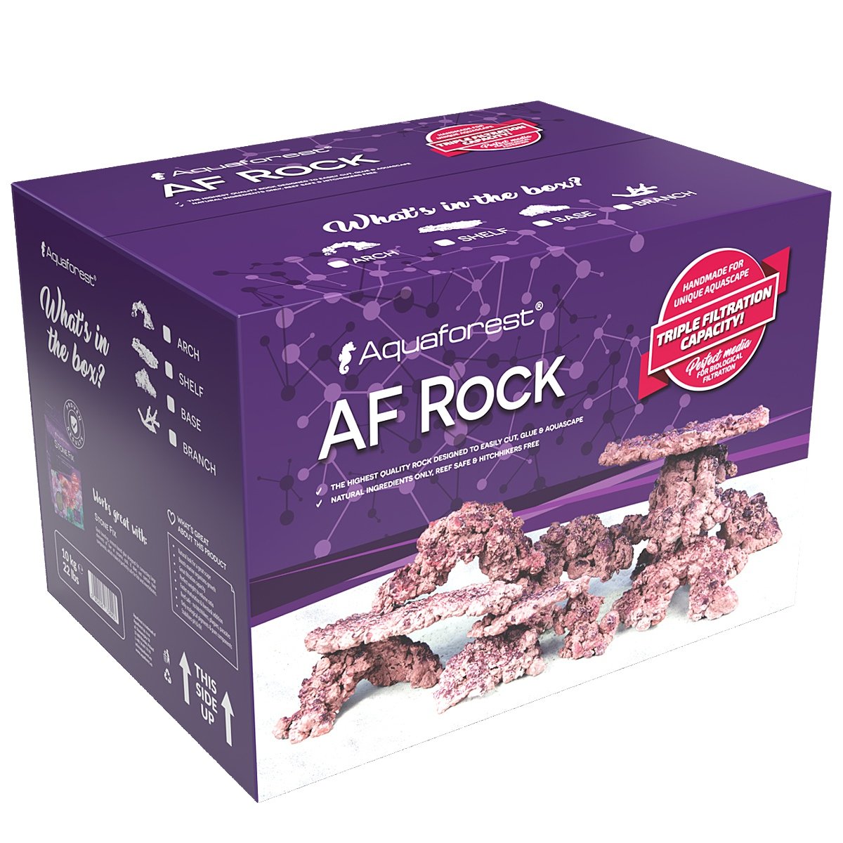 Aquaforest rock base 10kg - skała do akwarium morskiego