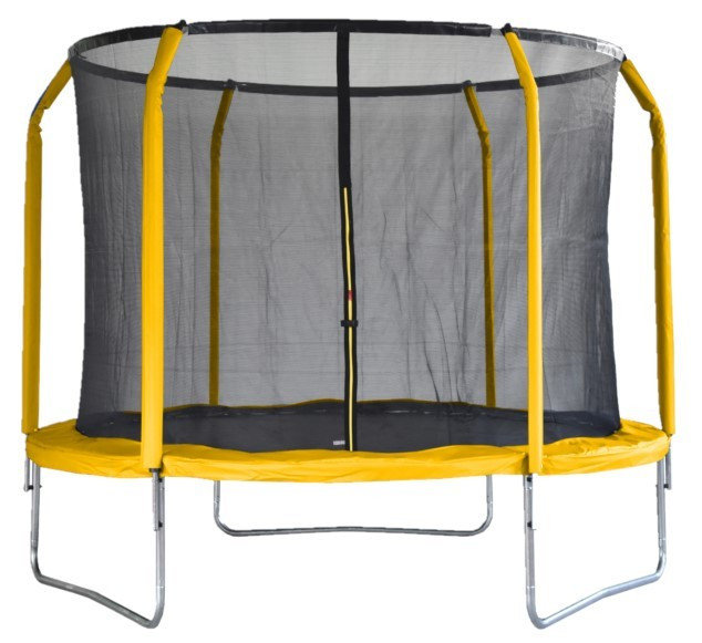 Trampolina ogrodowa 8ft ciemny żółty