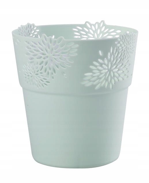 Osłonka ażurowa Aster miętowa 14,5 cm